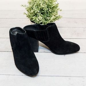 Adam Tucker Zinc Suede Mule Leather NEW W/O BOX